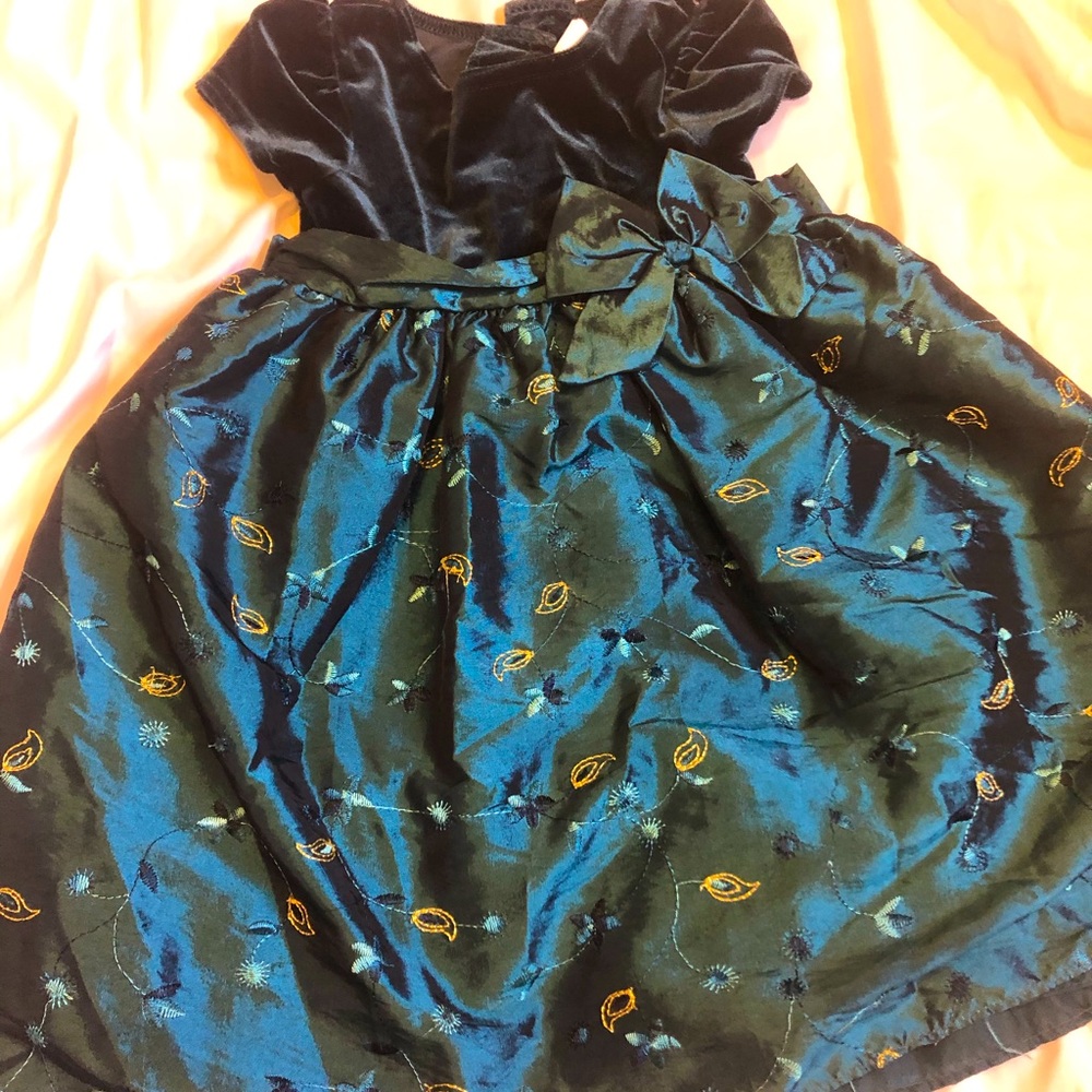 Emerald Girls Dress
